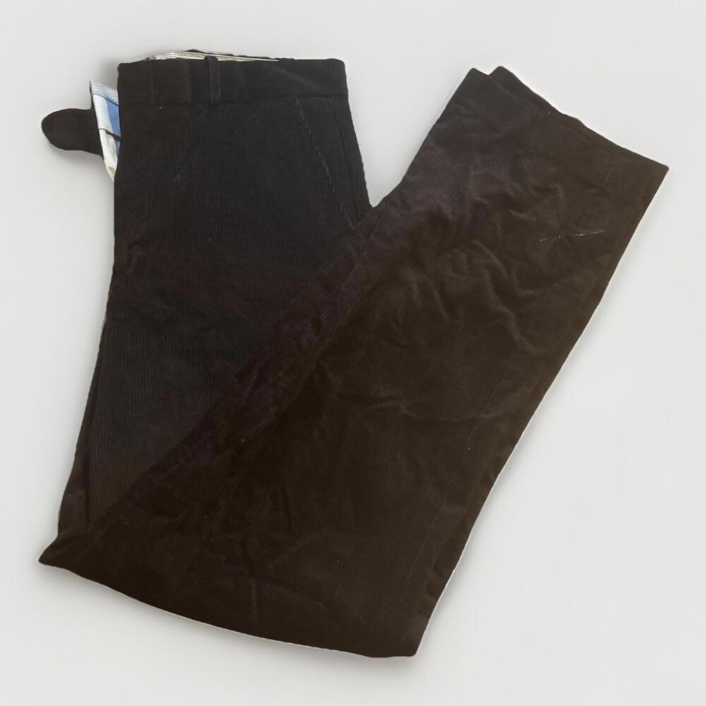 John Henry Black Corduroy Pants New With Tags Vintage 36X34